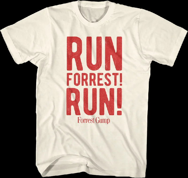 Run Forrest Run Forrest Gump T-Shirt