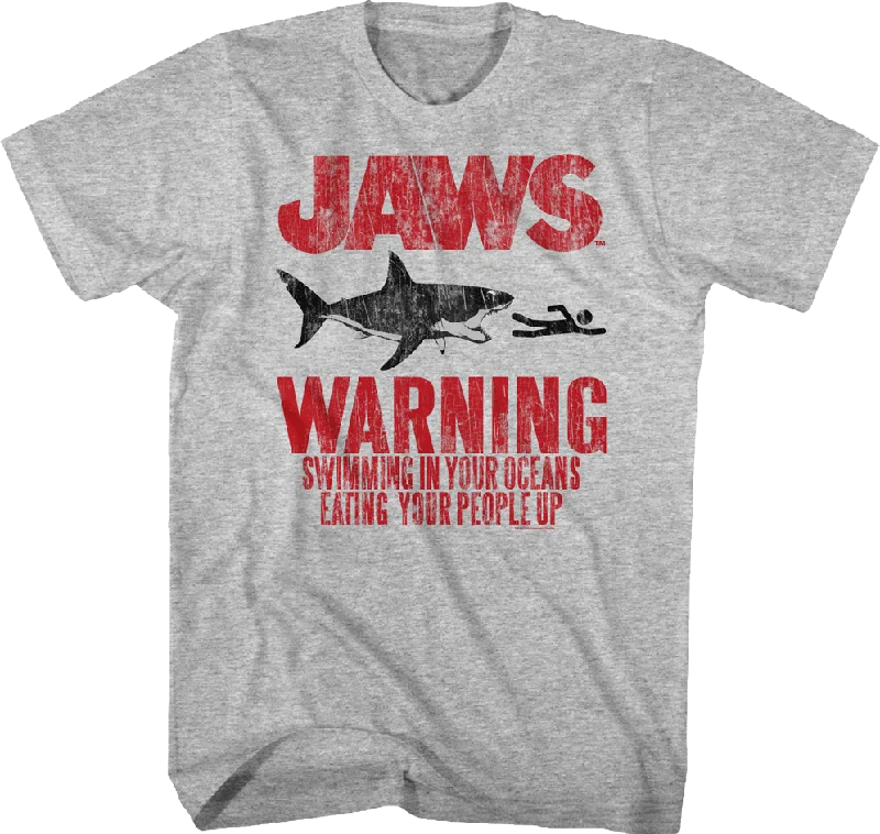 Warning Jaws T-Shirt