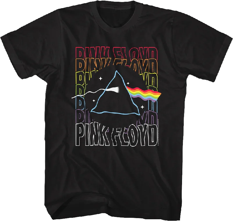 Dark Side of the Moon Soundwaves Pink Floyd T-Shirt