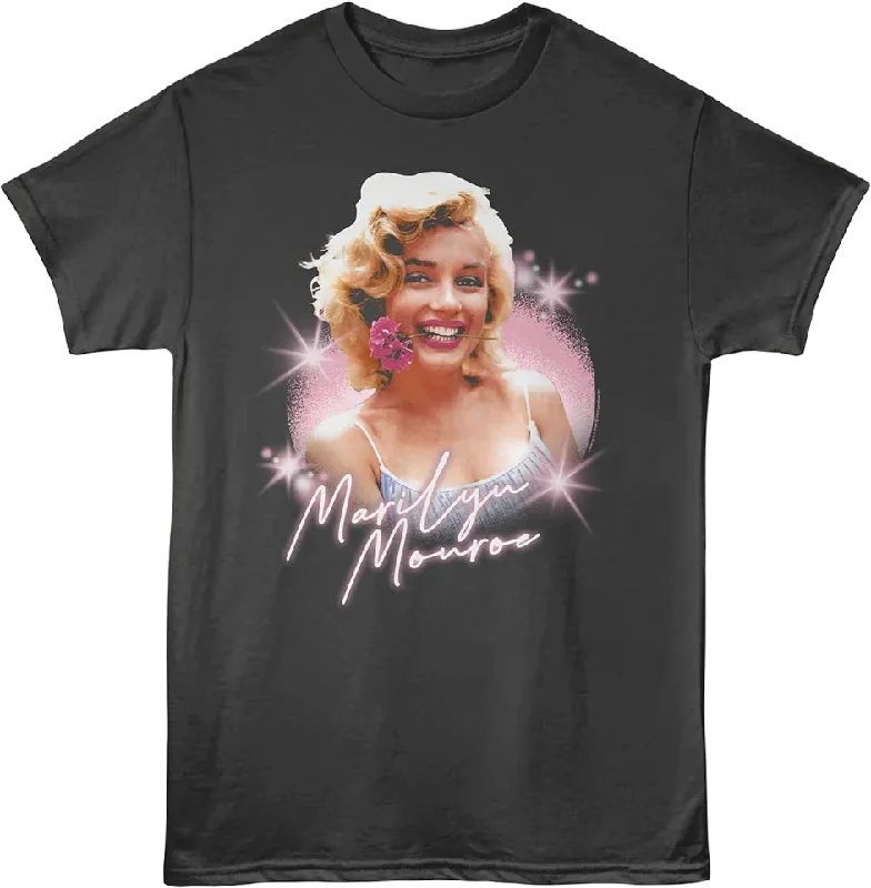 Flower Marilyn Monroe T-Shirt