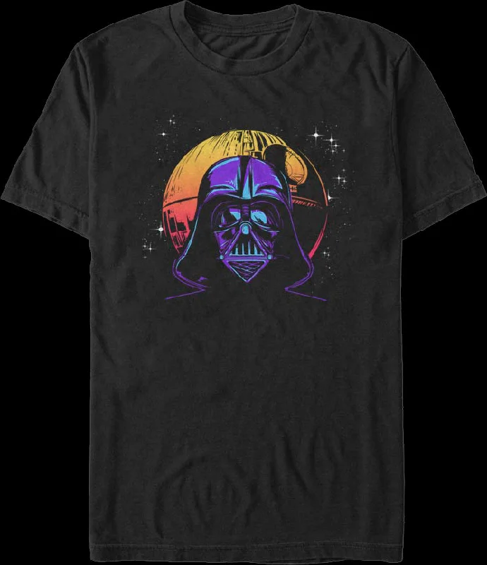 Neon Darth Vader Star Wars T-Shirt