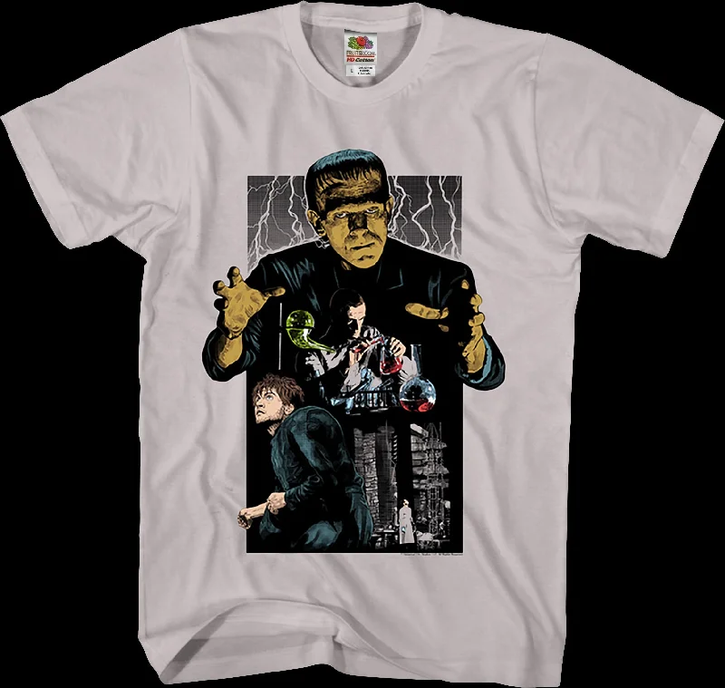 Collage Frankenstein T-Shirt