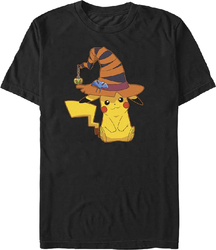 Pikachu Halloween Witch Pokemon T-Shirt