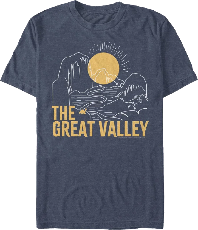 Great Valley Sketch Land Before Time T-Shirt