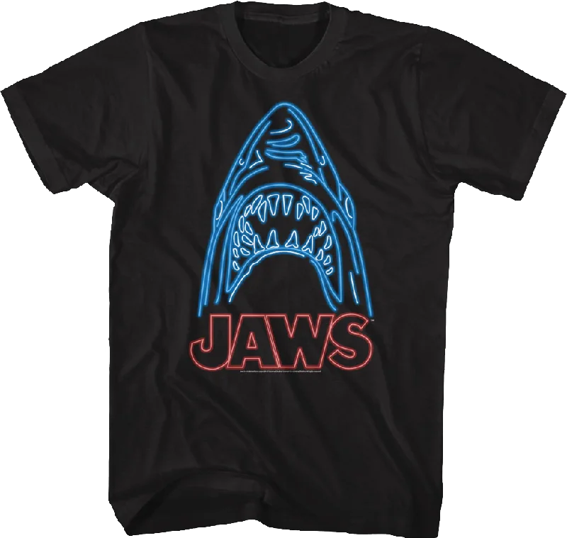 Neon Shark Jaws T-Shirt