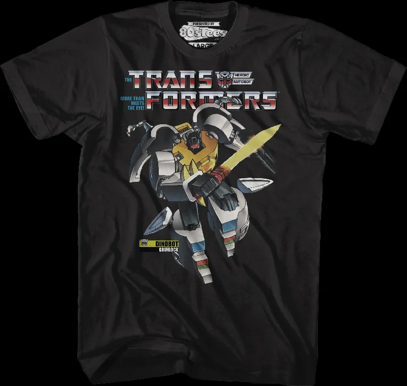 Heroic Dinobot Grimlock Transformers T-Shirt