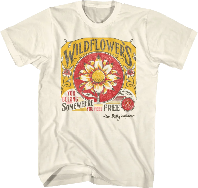 Wildflowers Tom Petty T-Shirt