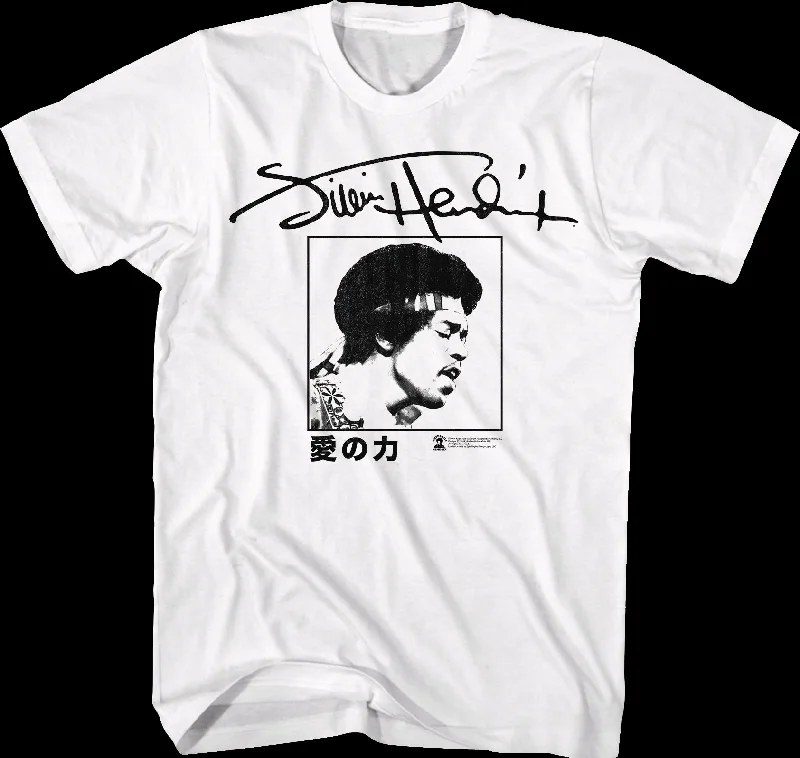 Autograph Jimi Hendrix T-Shirt