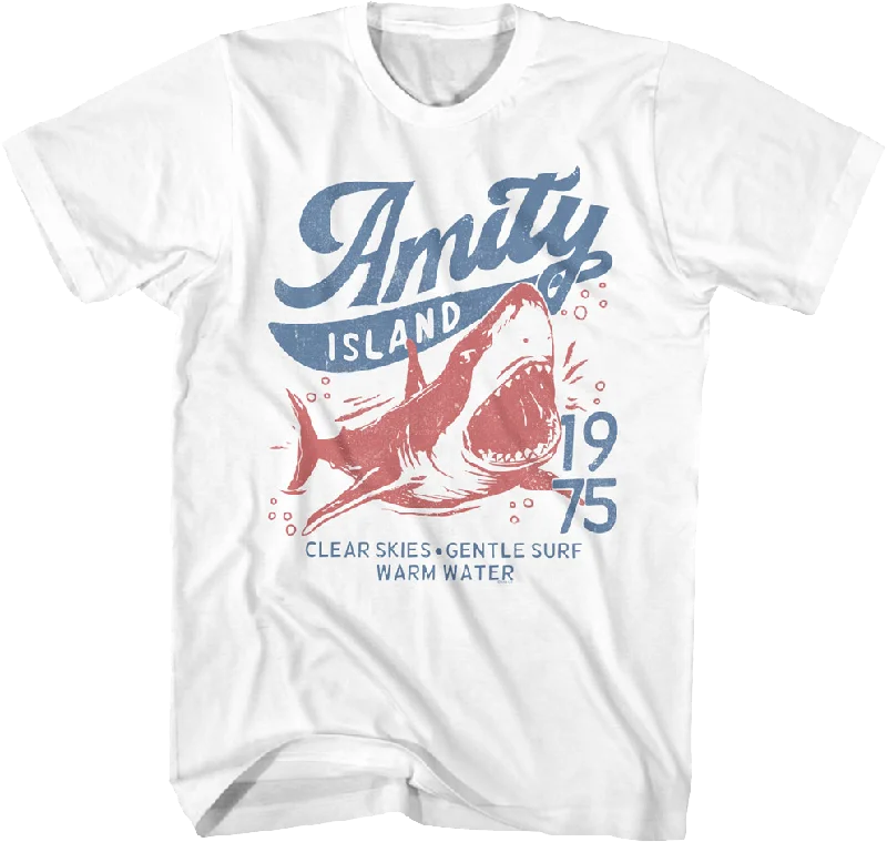 Clear Skies Gentle Surf Warm Water Jaws T-Shirt