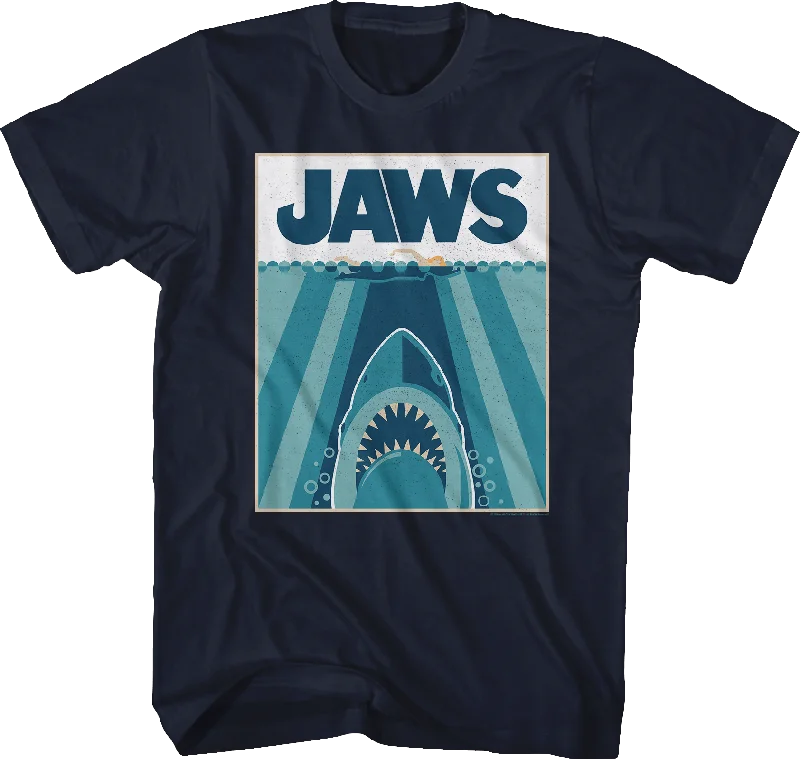 Graphic Poster Jaws T-Shirt