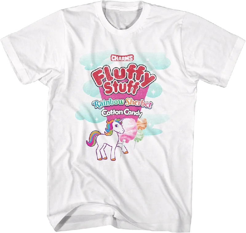 Rainbow Sherbet Cotton Candy Fluffy Stuff T-Shirt