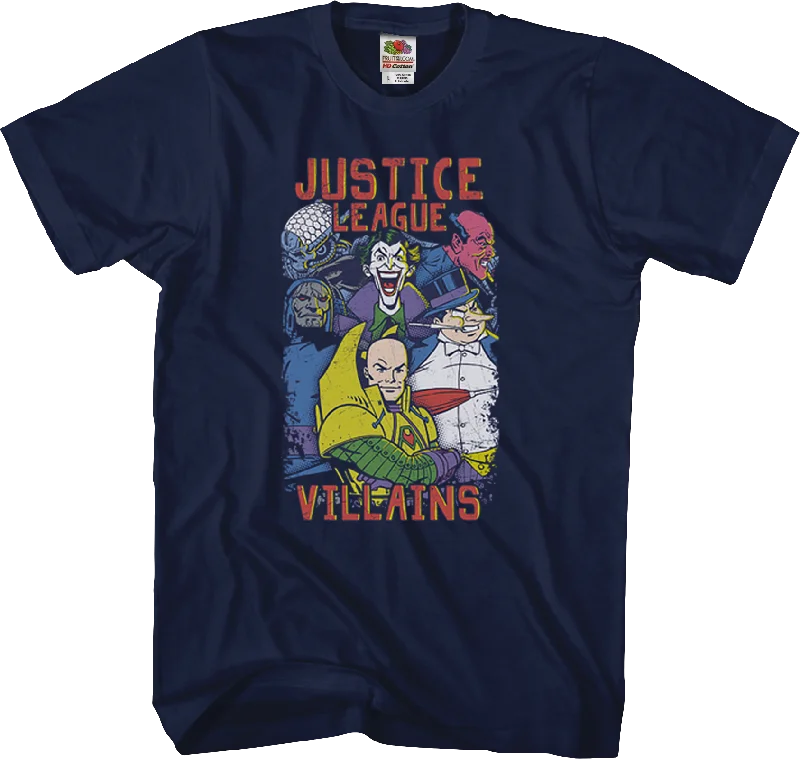 Justice League Villains T-Shirt