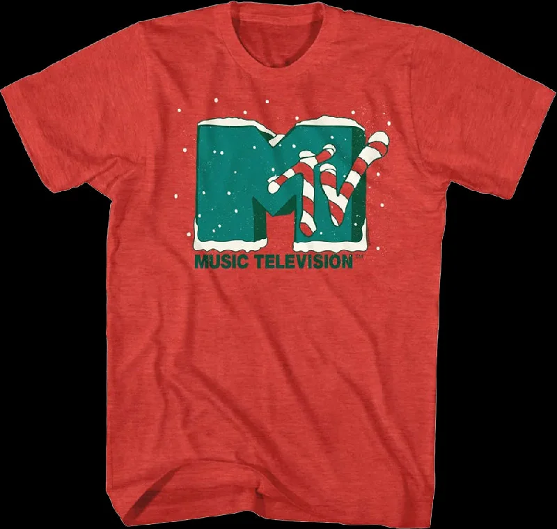 Christmas Snowfall Logo MTV Shirt