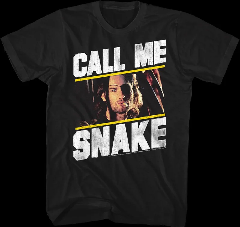 Call Me Snake Escape From New York Shirt