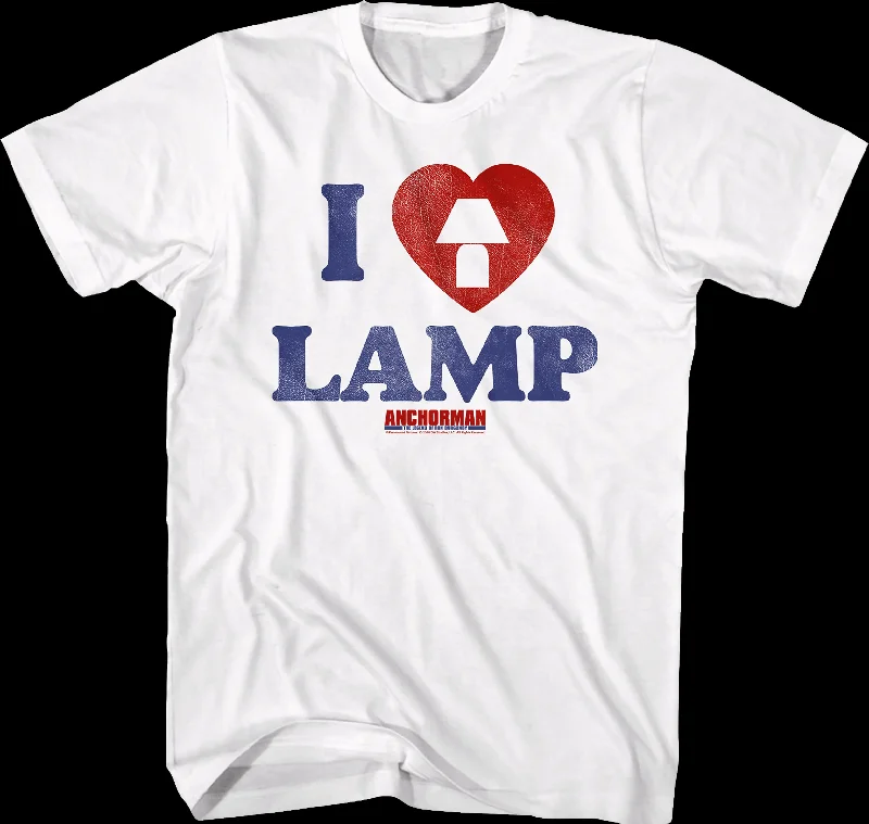 I Love Lamp Anchorman T-Shirt