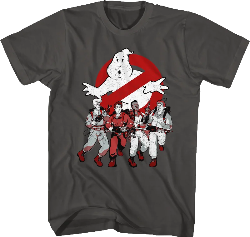 Distressed Real Ghostbusters T-Shirt