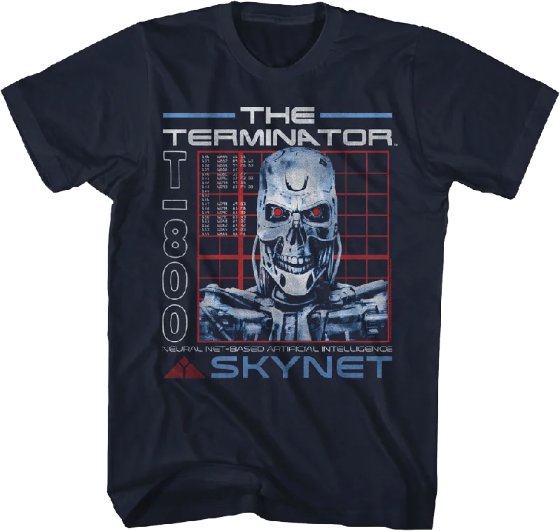 T-800 Endoskelton Terminator T-Shirt