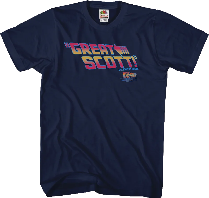 Back To The Future Great Scott Shirt