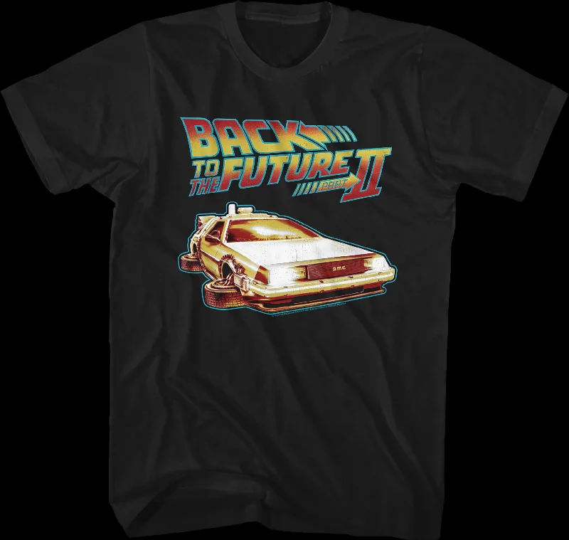 DeLorean Back To The Future Part II T-Shirt