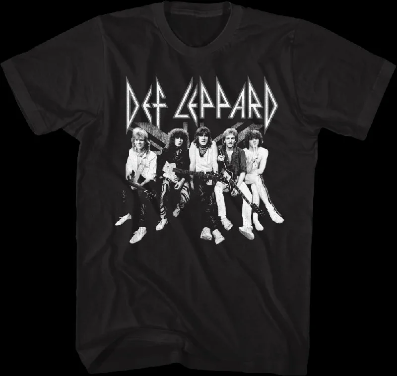 Black and White Def Leppard T-Shirt