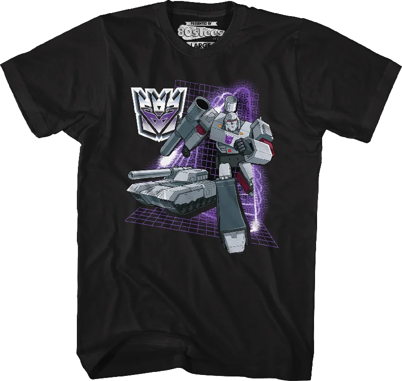 Megatron Robot & Vehicle Collage Transformers T-Shirt