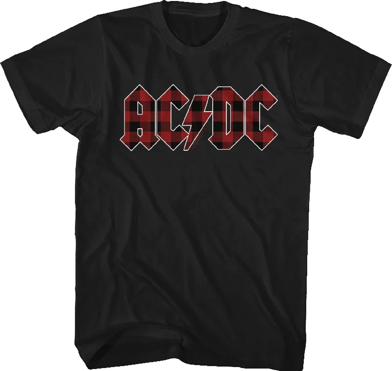 Tartan Logo ACDC T-Shirt