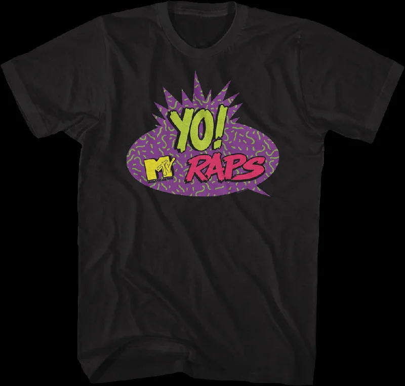 Yo MTV Raps Classic Logo MTV Shirt