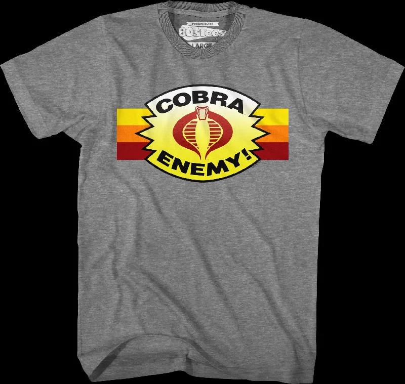 Cobra Enemy Stripes GI Joe T-Shirt