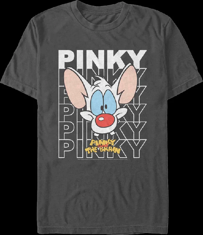 Pinky Face Pinky and the Brain T-Shirt