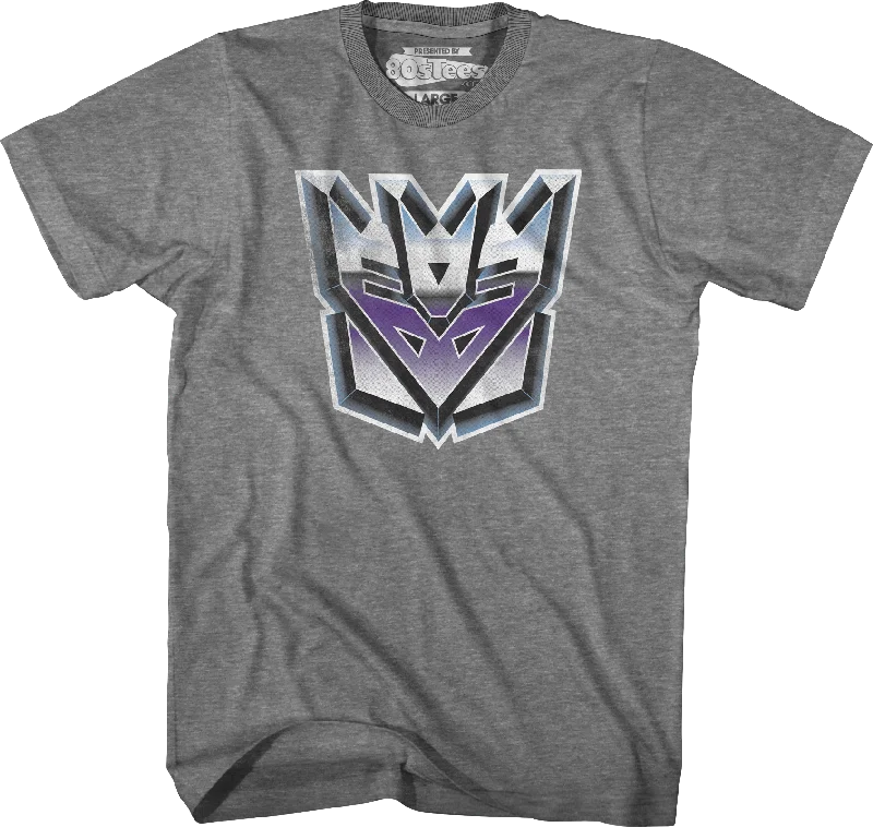 Old School Decepticons Logo Transformers T-Shirt