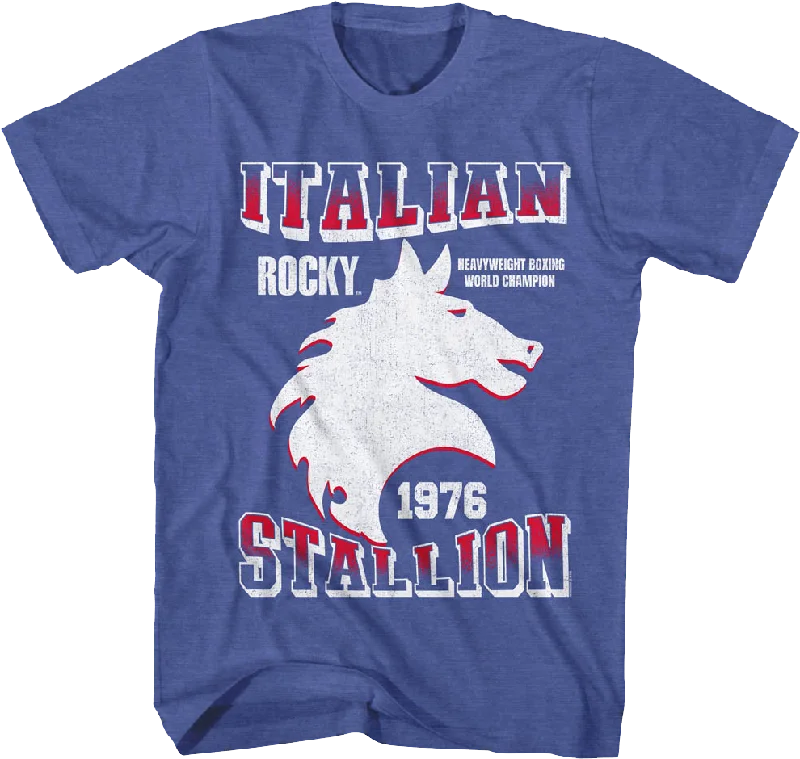 Italian Stallion World Champion Rocky T-Shirt