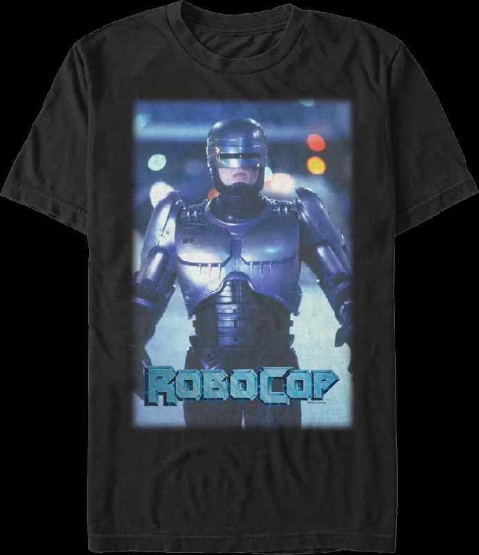 Cyborg Walk Robocop T-Shirt