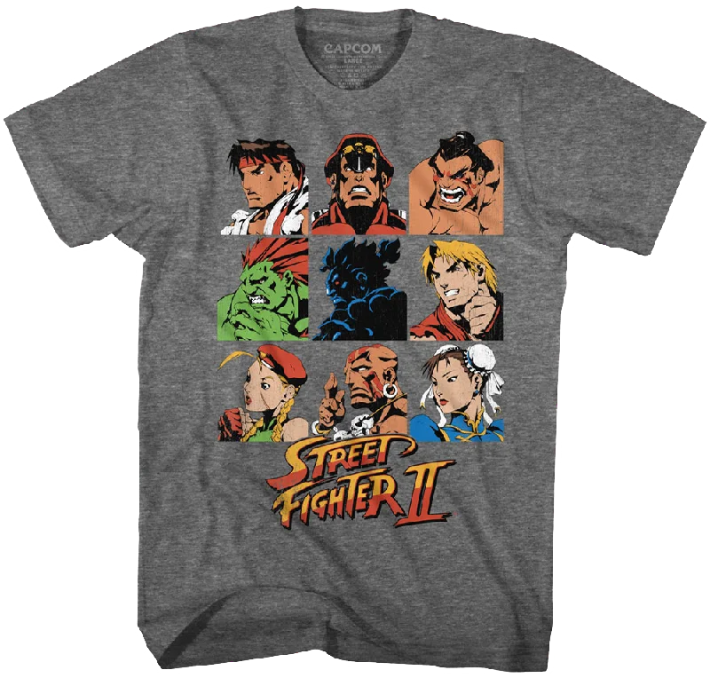 Player Select Street Fighter II T-Shirt