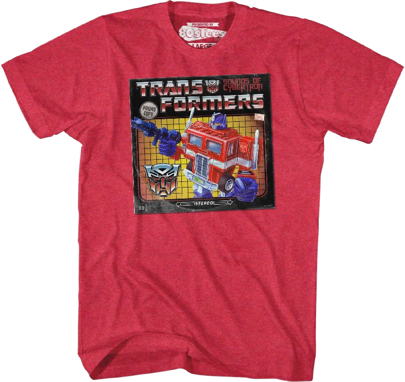 Sounds of Cybertron Transformers T-Shirt