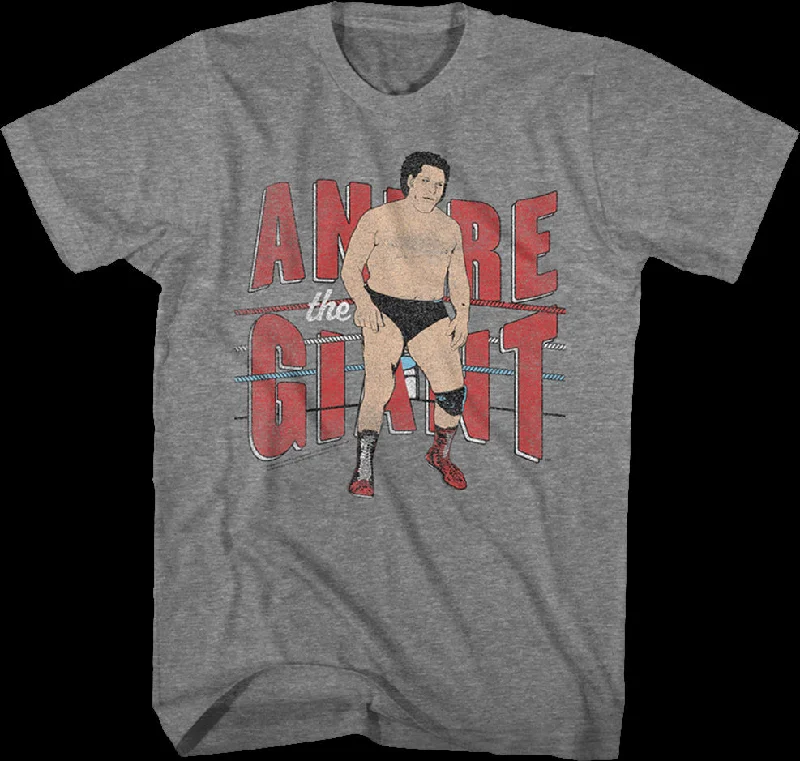 Old School Andre The Giant T-Shirt