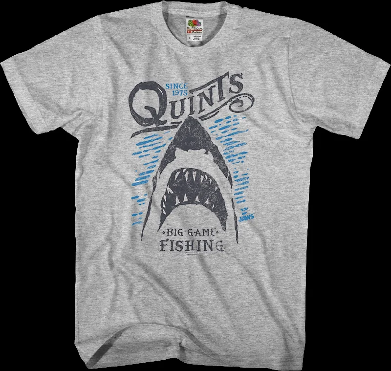 Quint's Big Game Fishing Jaws T-Shirt