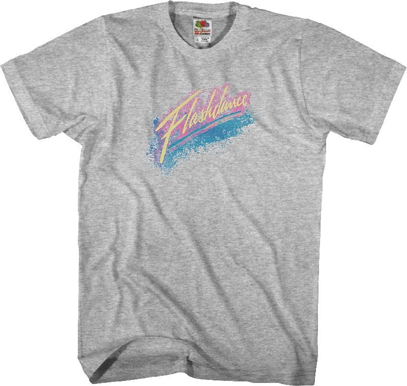 Spray Paint Flashdance T-Shirt