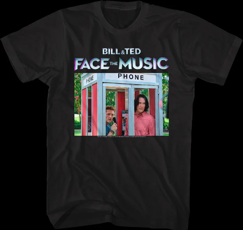 Phone Booth Bill and Ted Face the Music T-Shirt