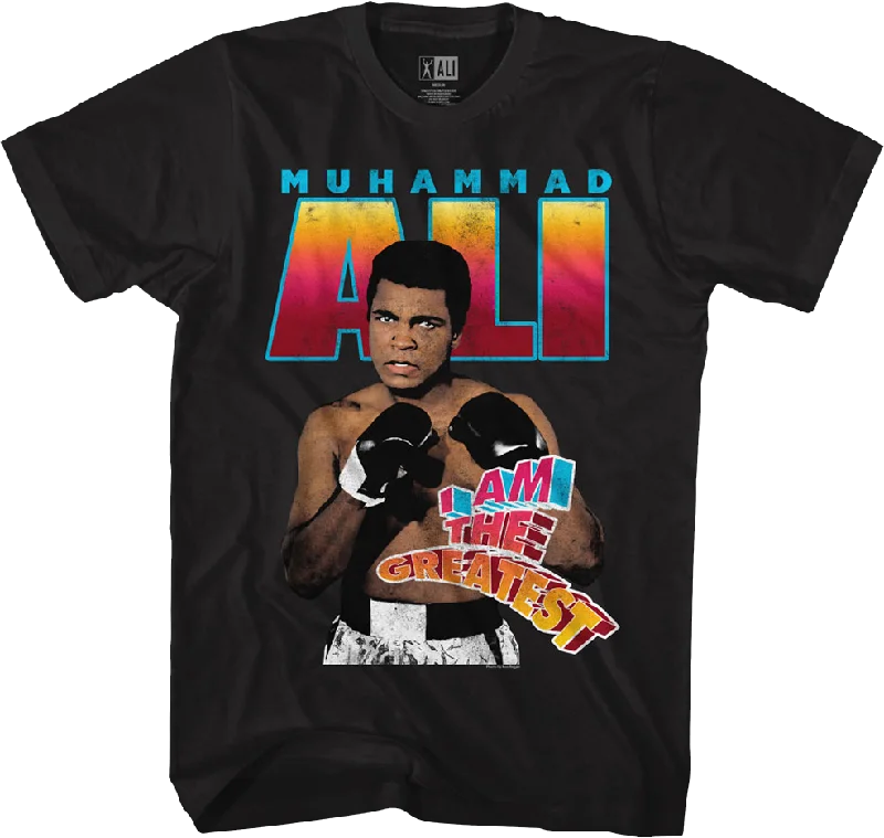 I Am The Greatest Pose Muhammad Ali T-Shirt