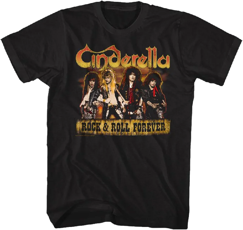 Cinderella Rock and Roll Forever T-Shirt