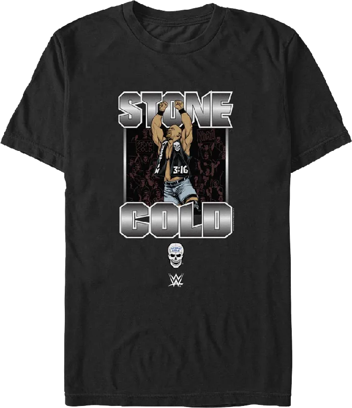 Arms Raised Stone Cold Steve Austin T-Shirt