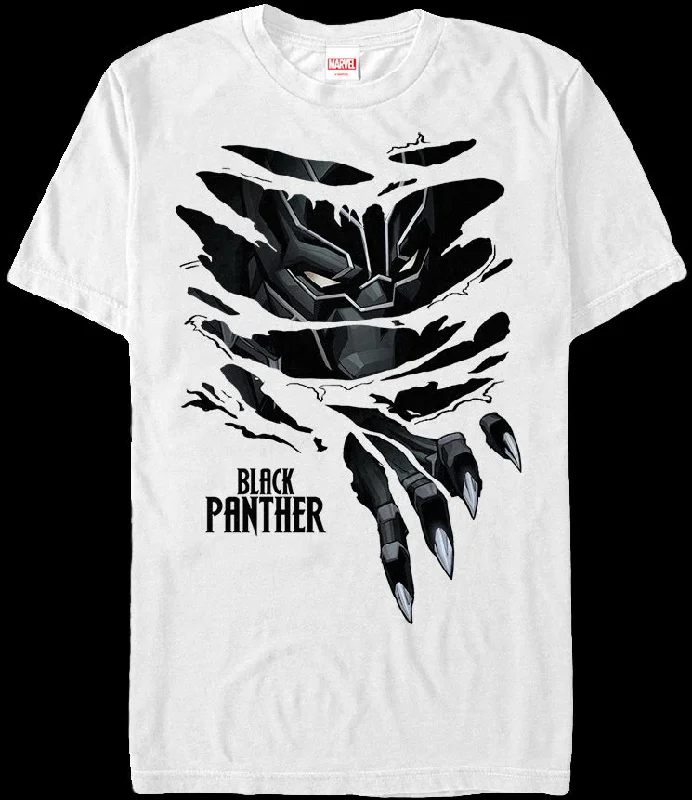 Ripped Black Panther T-Shirt