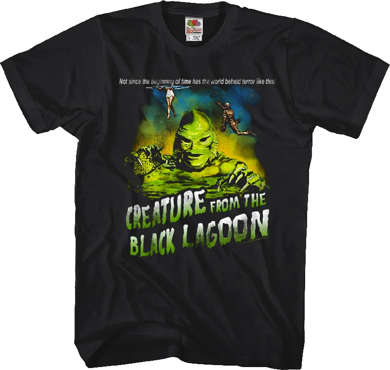 Tagline Creature From The Black Lagoon T-Shirt