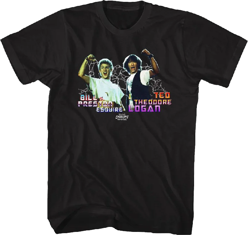 Lightning Bill and Ted's Excellent Adventure T-Shirt