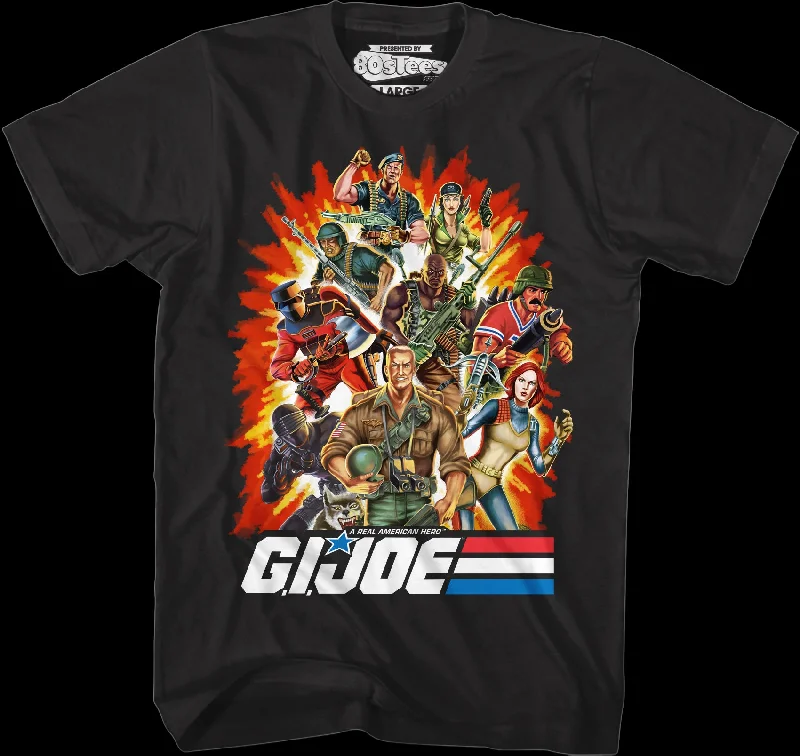 Real American Heroes Group GI Joe T-Shirt