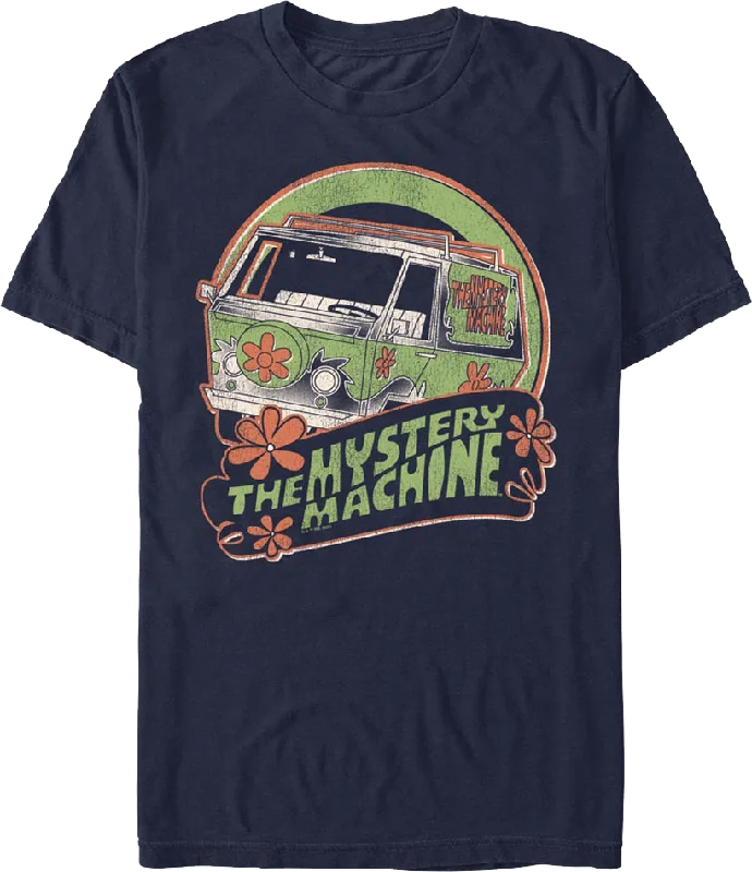 Retro Mystery Machine Logo Scooby-Doo T-Shirt