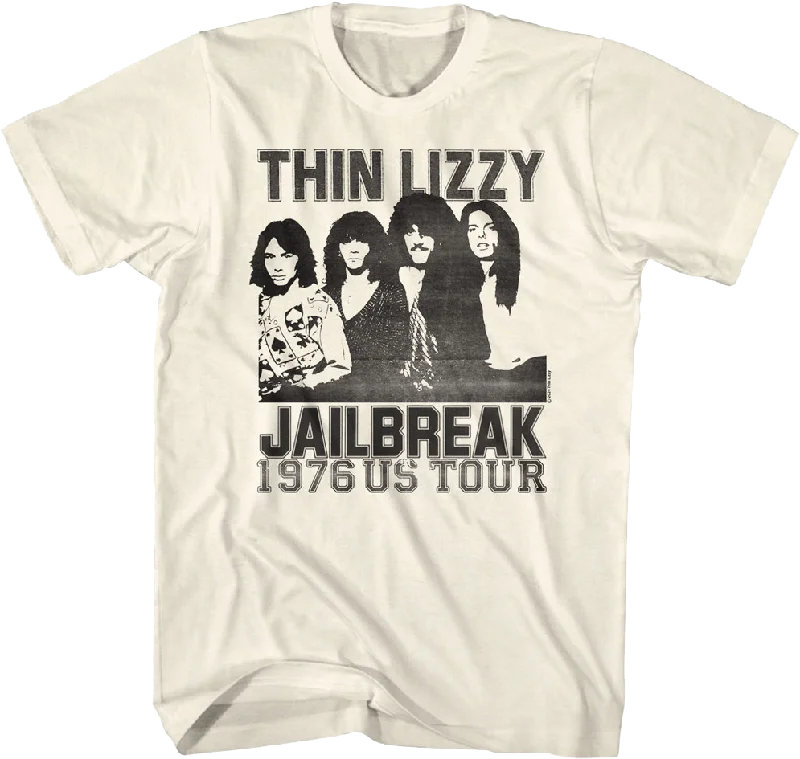 Jailbreak 1976 US Tour Thin Lizzy T-Shirt