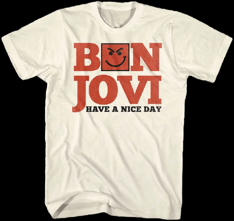 Have A Nice Day Bon Jovi T-Shirt