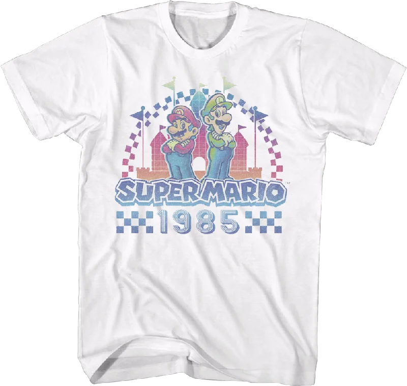 Mario And Luigi 1985 Super Mario Bros. T-Shirt