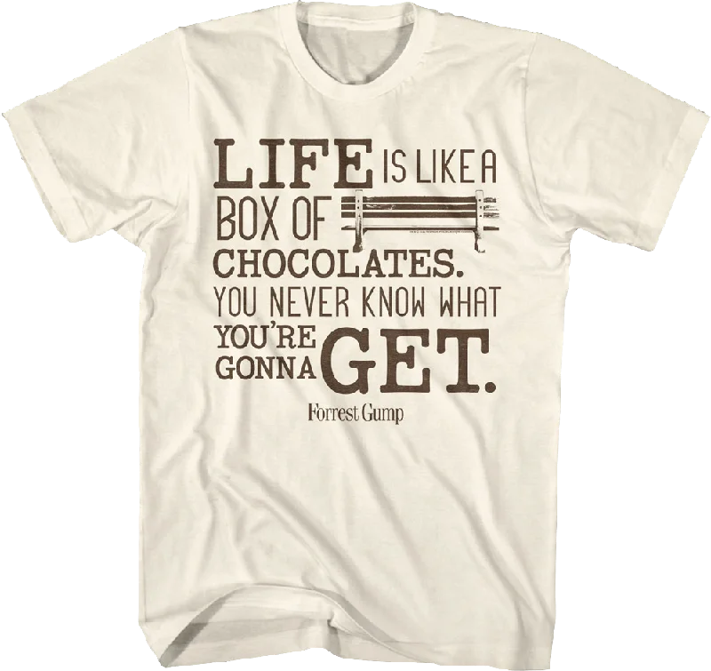 Life Is Like A Box Of Chocolates Forrest Gump T-Shirt